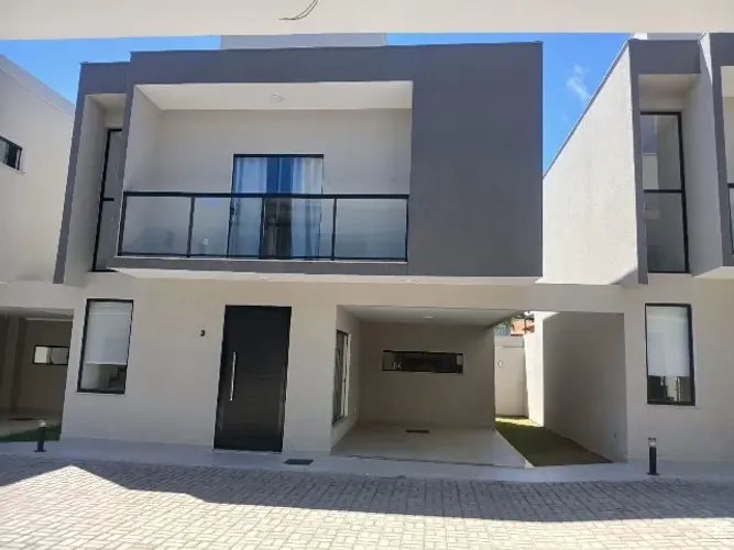 Alugo Casa Duplex nova 3/4 dormitórios em Buraquinho Portão Do Sol