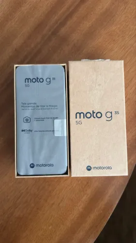 Celular Motorola Moto G35 256GB Cinza