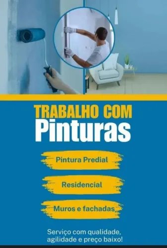 PINTOR PINTURAS ESTOU DISPONÍVEL TOTAL