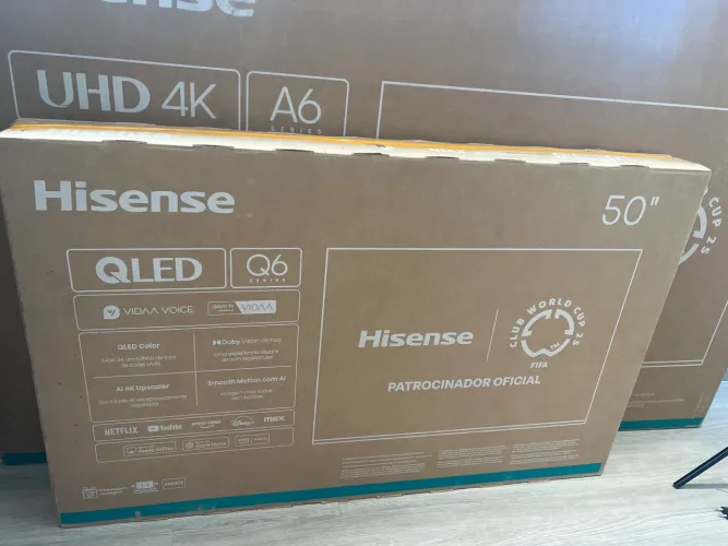 Tv hisense 50 polegadas