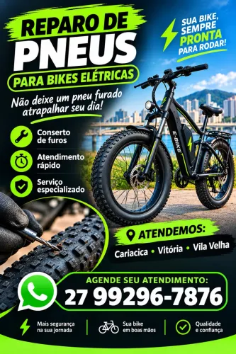 Reparo para pneus de bike