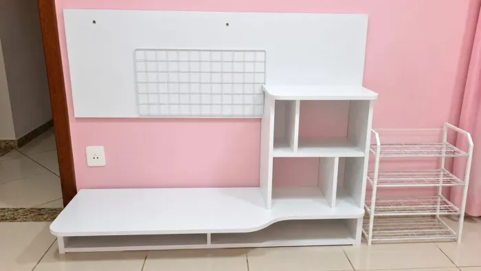 Estante De Mdf Branca