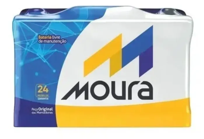 BATERIA MOURA 75 AMPERES 24 MESES GARANTIA 