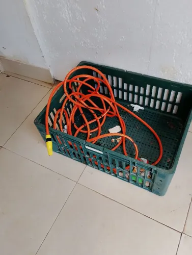 Mangueira de 10 metros completa com suporte 