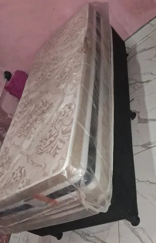 Cama Box colchão de molas (base e colchão) colchão ainda no plástico