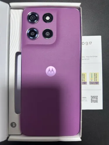 Motorola G17,256Gb, 8GB, Rosa Novo