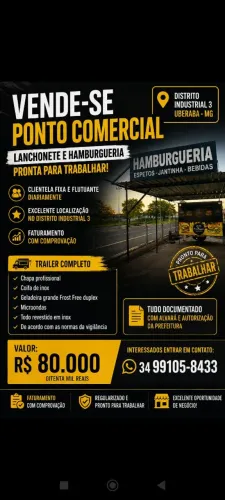Ponto comercial Distrito industrial 3 Uberaba