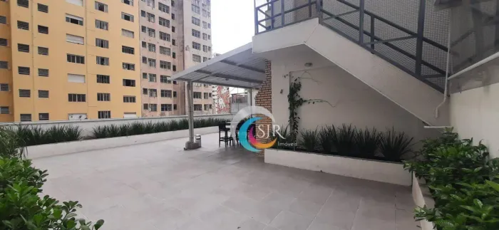 Studio com 2 dormitórios para alugar, 35 m² por - República - São Paulo/SP