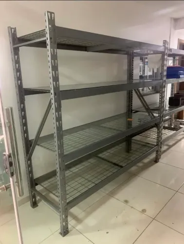 ESTANTE INDUSTRIAL ULTRA RESISTENTE, AGUENTA ATÉ 4 TONELADAS POR PRATELEIRA