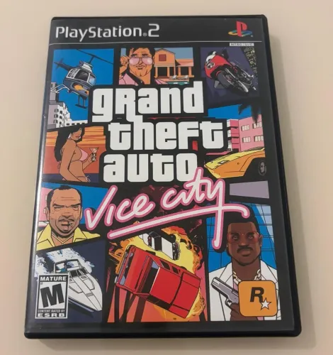 GTA Vice City Ps2 Original Completo