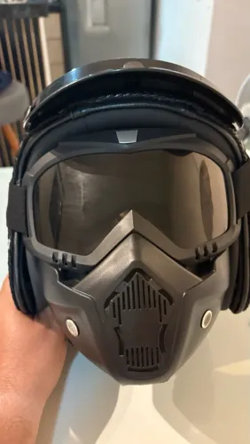 Capacete retrô