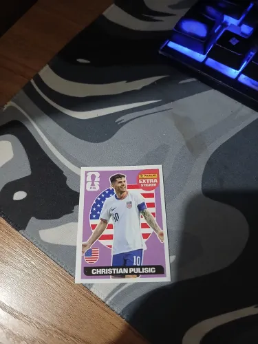 FIGURINHA EXTRA LEGEND DO PULISIC DOS ESTADOS UNIDOS