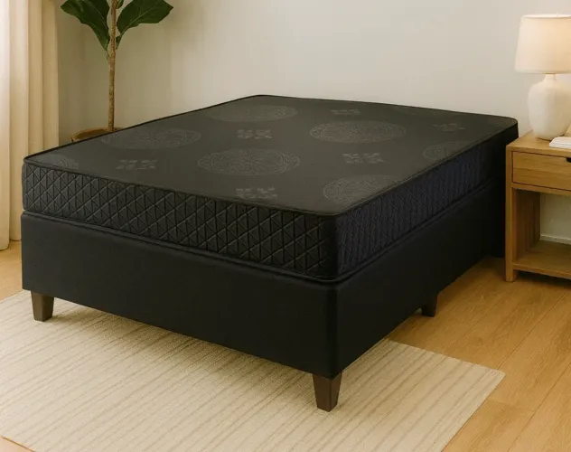 Colchão Casal D33 com Base Box ENTREGA RAPIDA