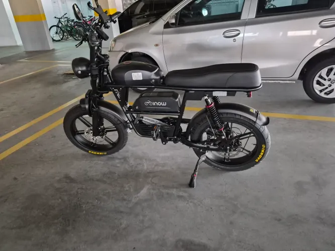 Bicicleta eletrica _ 2 meses de uso ( até 9 mil pix)
