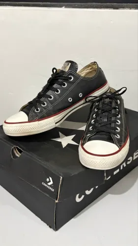Tênis All Star couro
