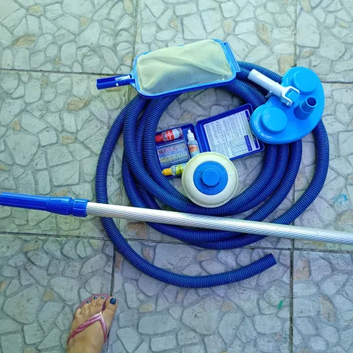 Kit limpeza de piscina 