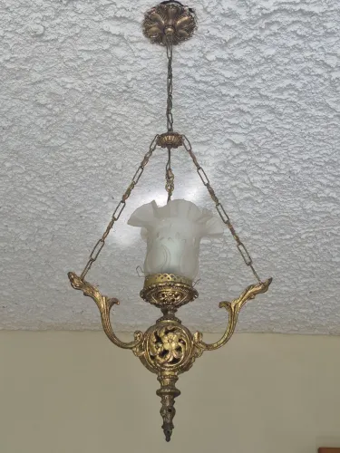 LUSTRE PENDENTE VINTAGE - PEÇA CLÁSSICA