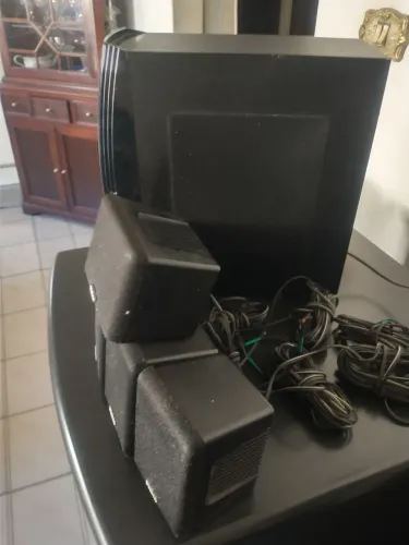 Home theater caixas+subwoofer 5.1 frete grátis 