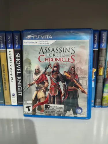 ASSASSINS CREED CHRONICLES DE PSVITA NOVO E LACRADO DE FÁBRICA - AMERICANO