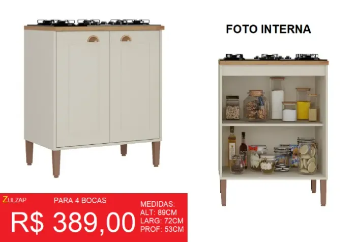 Cooktop - entrega gratuita