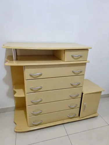 Cômoda Sapateira Grande em MDF Puro - Super Firme e Espaçosa