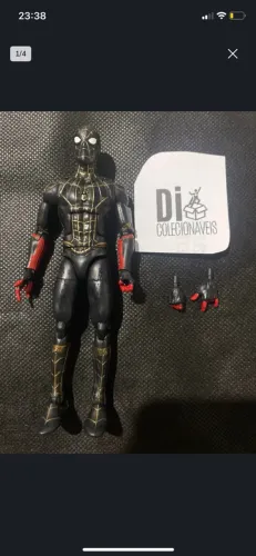 Marvel Legends Spiderman No Way Home Traje Preto Homem Aranha MCU