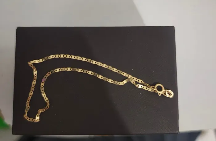 Pulseira piastrine ouro 750 18k