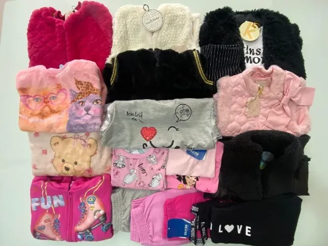 LOTE ROUPA INFANTIL 8A MENINA TAMANHO 8 (COM ETIQUETAS)