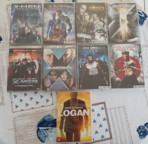 LOTE FILMES X-MEN.