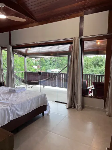 Casa a 1 quadra do mar em Ibicuí - 3 suítes - Vista mar - Totalmente mobiliada 