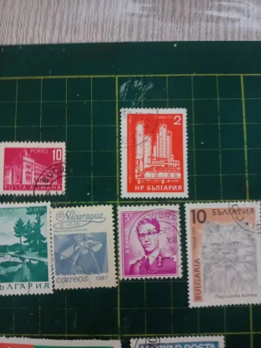 10 selos variados para coleção