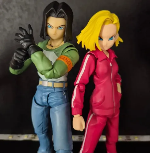 Android 17 e 18 - Sh Figuarts Dragon Ball