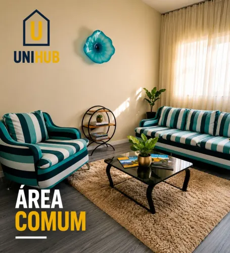 UniHub | Quitinete mobiliada perto da Uniube centro - R$ 1.500 com contas inclusas