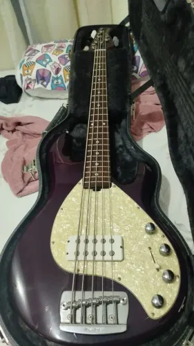 Baixo Ernieball music Man Sting Gray 5 Original Americano (San Luiz Obispo). 
