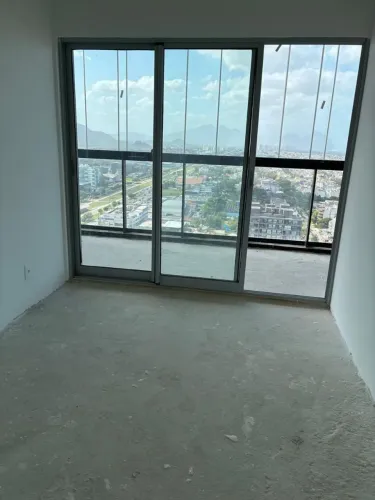 Porta de correr blindex com alumínio