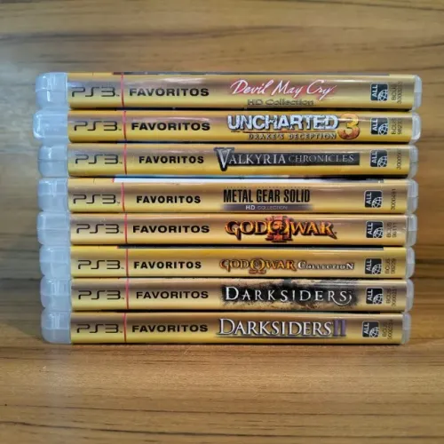 Combo Jogos Coleção Favoritos PS3 Originais
