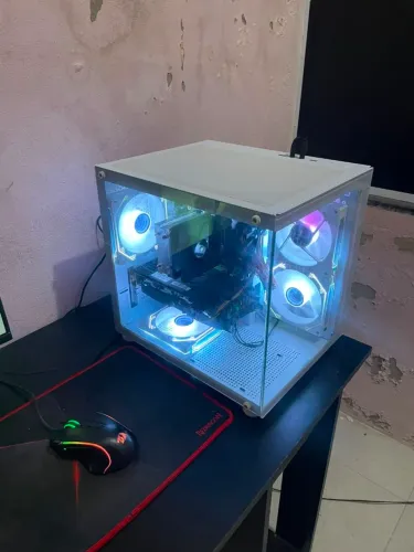 Pc Gamer Xeon E5-2650 Com RX 5500 XT + Monitor e Periféricos (Leia a Descrição)