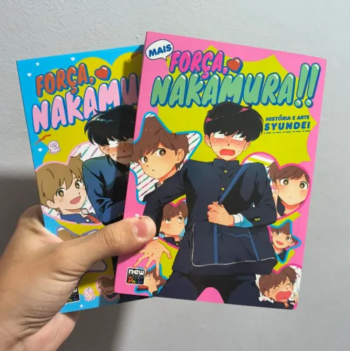 Mangá Força Nakamura Volumes 1 e 2 - Mangá NewPop