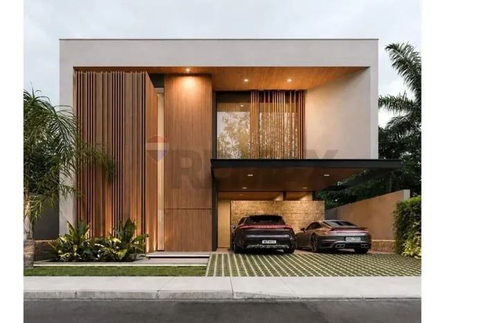 Casa alto padrão em Alphaville Guarajuba - Obra avançada e acabemos sofisticados