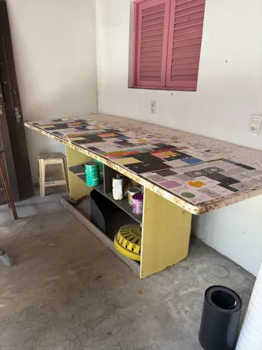Mesa para confecção