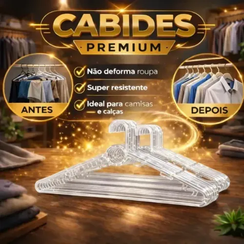 Cabide acrilicos , em prefeito estado