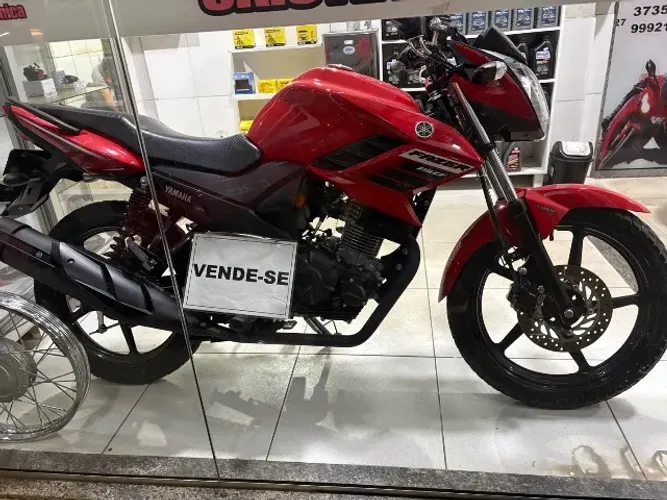 Fazer 150, vermelha unico dono baixa quilometragem