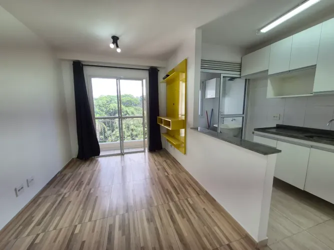 Apartamento 46m² disponível para locação R$ 1.800, 2 quartos, 1 banheiro, varanda, 1 vaga