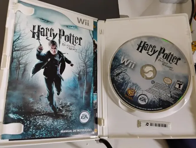 Jogo Harry Potter Reliquias da Morte parte 1 - Wii