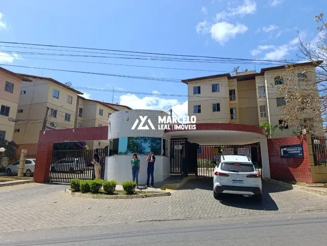 Alugo Apartamento de 2/4 no 3º andar mobiliado no Mirante Candeias a 10 minuto
