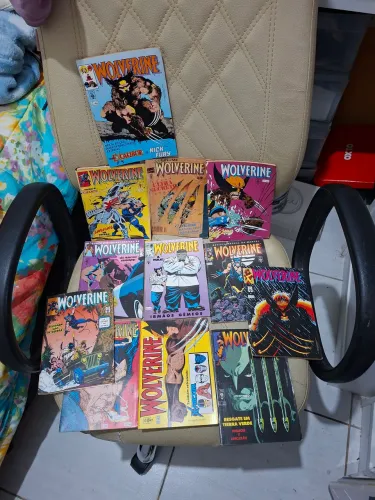 Lote de revista antiga wolverine