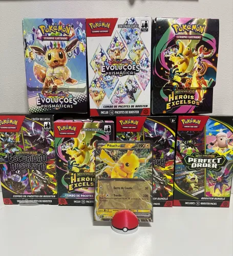 80 cartas Pokémon originais diversas ultra rara garantida