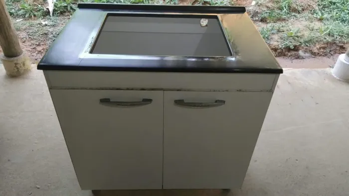 Balcão para fogão cooktop 4 bocas
