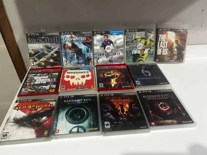 Lote de jogos PS3