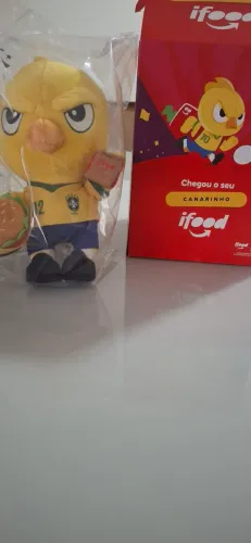 Vendo Canarinho copa 2002 novo